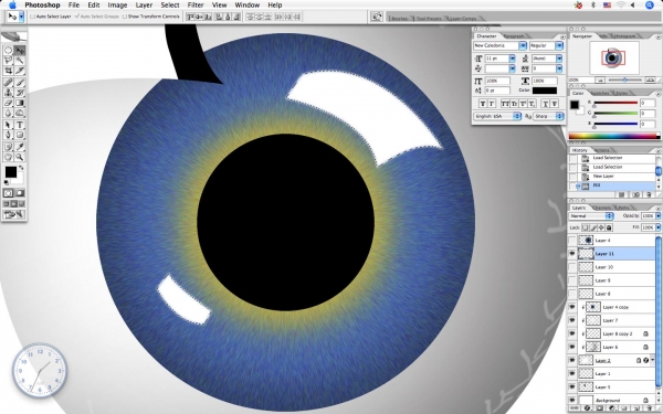 Creation of Creative Eye: Step 19